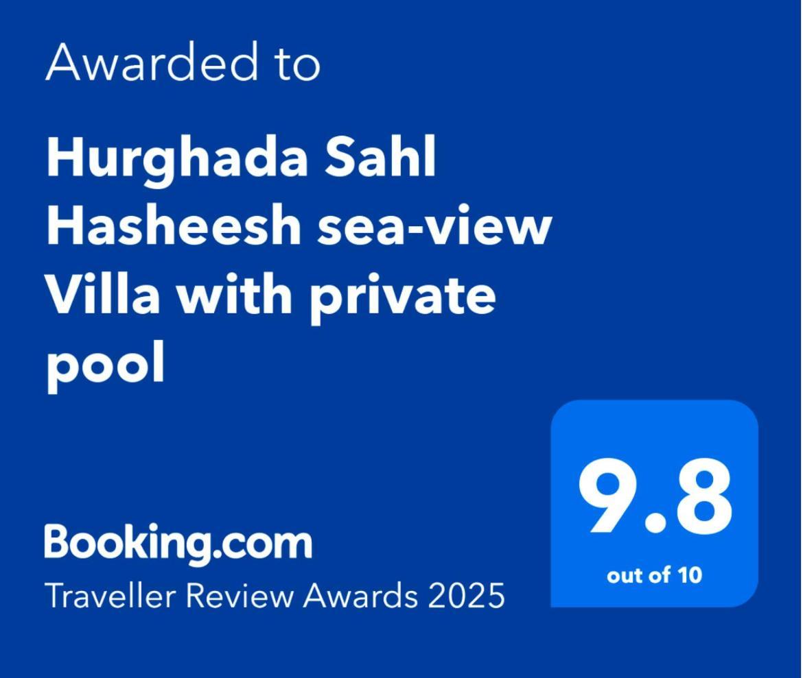 Hurghada Sahl Hasheesh Sea-View Villa With Private Pool المظهر الخارجي الصورة